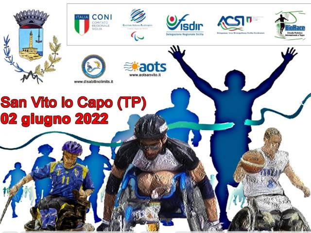 2 giugno di corsa a San Vito lo Capo con la “Corsa Zero Barriere BioRace” per dire no ad ogni barriera architettonica e mentale