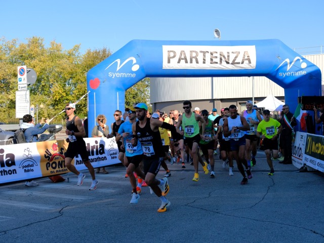 Adria Half Marathon: vince Masala, stupisce la Romanas