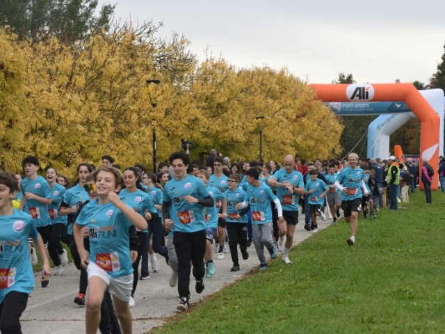 Oltre 2.500 studenti questa mattina alla Alì Family Run del Parco San Giuliano di Mestre