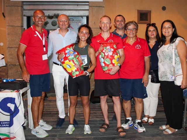 Alice Dealessi e Francesco Puleo i vincitori assoluti della 13° Corri per le Vie di Borgetto