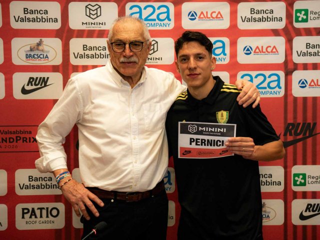 A Brescia eccezionale incontro tra Francesco Pernici e Marcello Fiasconaro