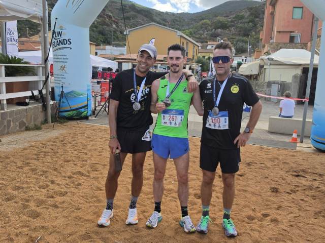 Tutti i vincitori della Giglio Island Running