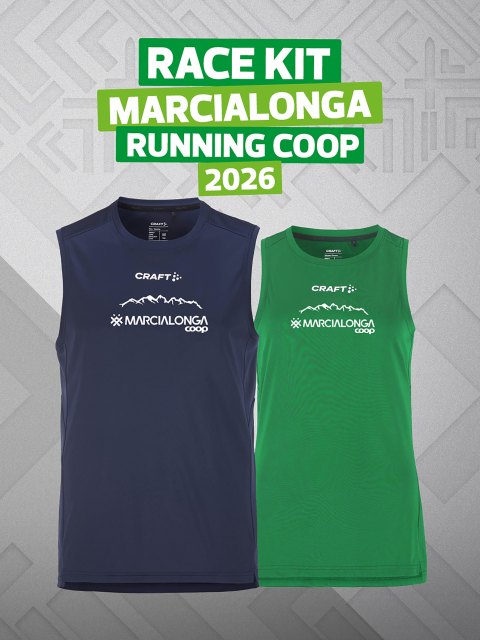 Nel pacco gara della 24a Marcialonga Running Coop la speciale canotta by Craft