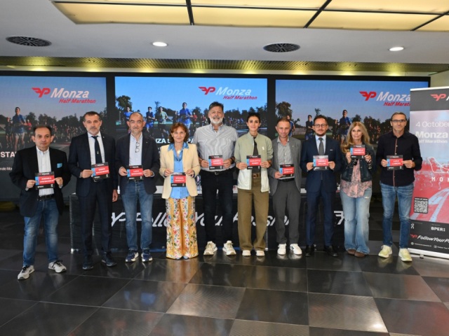Presentata Monza Half Marathon, il 4 ottobre si corre nel Tempio della Velocità