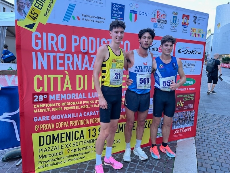 A Pordenone assegnati i titoli regionali sui 5 km