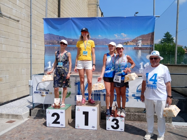 Podio straniero alla Quadrortathon, ma che gara la Manzetto!