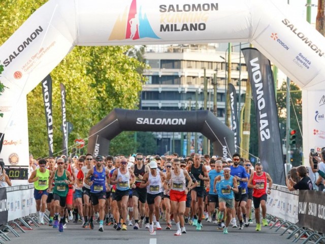 16^ Salomon Running Milano: trionfano Giacomotti e l'ucraina Porokhnavets