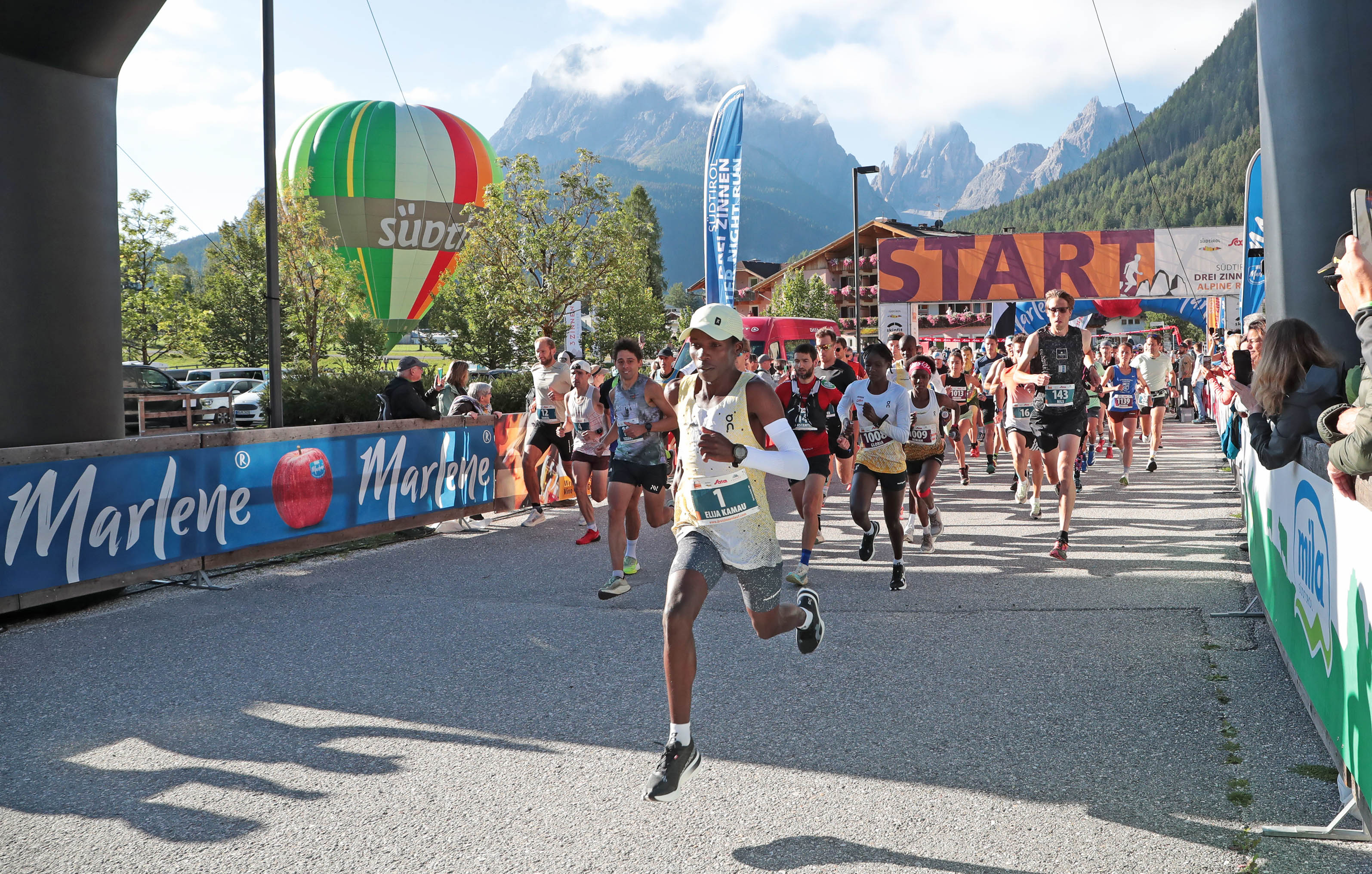 I keniani Kariuki e Chebet trionfano alla 29a Südtirol Drei Zinnen Alpine Run