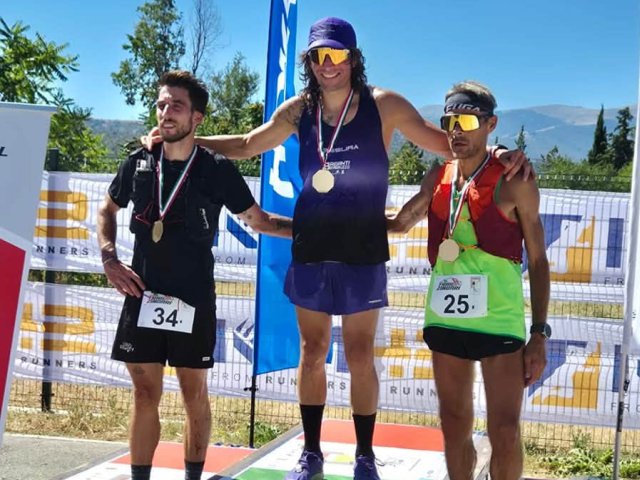 Gargiulo inaugura alla grande il Trail degli Zingari