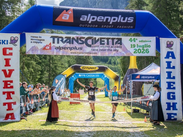 Lorenzo De Vettori e Giovanni De Bon sono i re della Transcivetta Alpenplus 2026