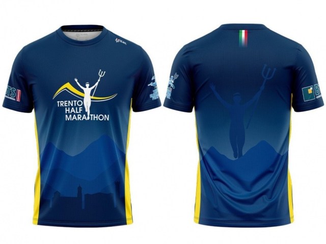 Svelate le T-shirt che vestiranno Trento Half Marathon e 10k Città del Concilio, si corre domenica 27 settembre 
