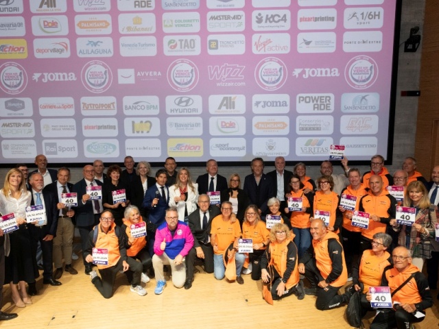 24.000 iscritti celebreranno il 40esimo compleanno   della Wizz Air Venicemarathon domenica 25 ottobre