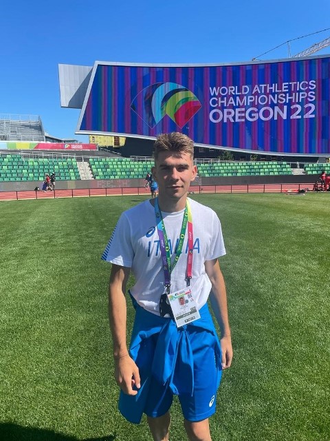 Catalin Tecuceanu in gara ai Mondiali di atletica in Oregon (USA)