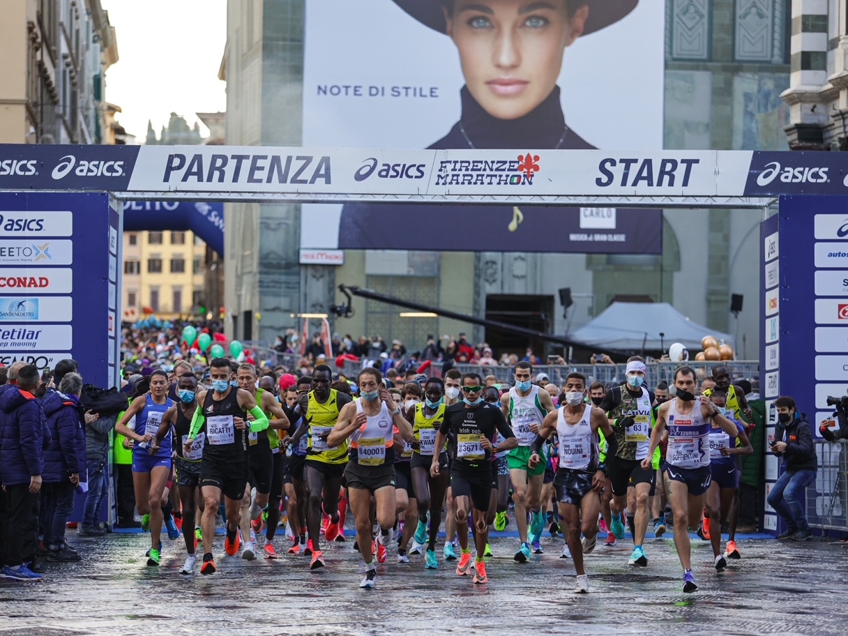 Firenze Marathon 2021 con superprestazioni: vincono il keniano Kotut e l’etiope Maru 