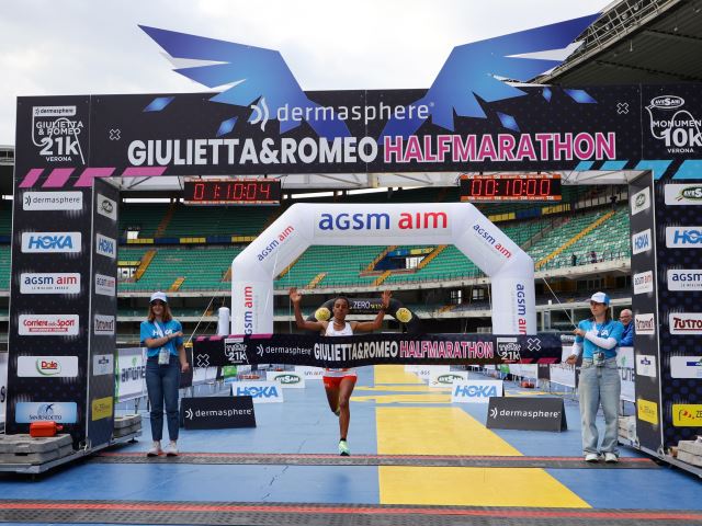 Un oro mondiale al via per il record della 16^ CRAFT Giulietta&Romeo Half Marathon