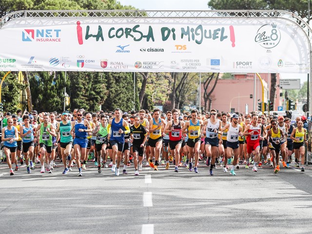 Corsa di Miguel: 6.500 runners di corsa a Roma nel giorno della Liberazione