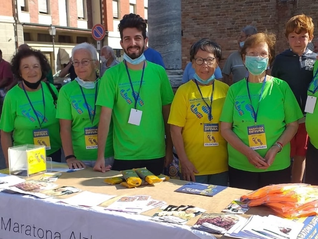 Anche l’associazione Amici Di Casa Insieme Odv partecipa alla Maratona Alzheimer in 100 piazze