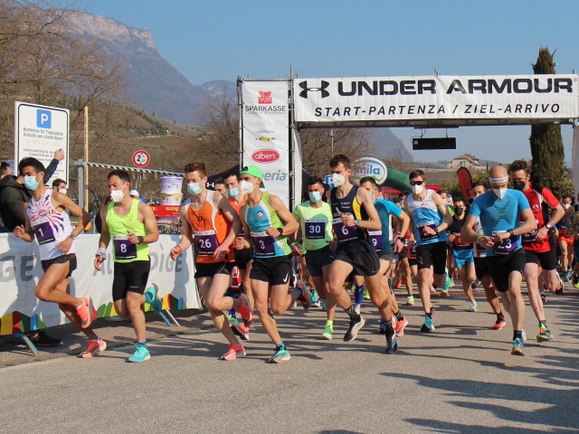 Jbari e Bettin seminano tutti all’Under Armour Mezza Maratona del Lago di Caldaro