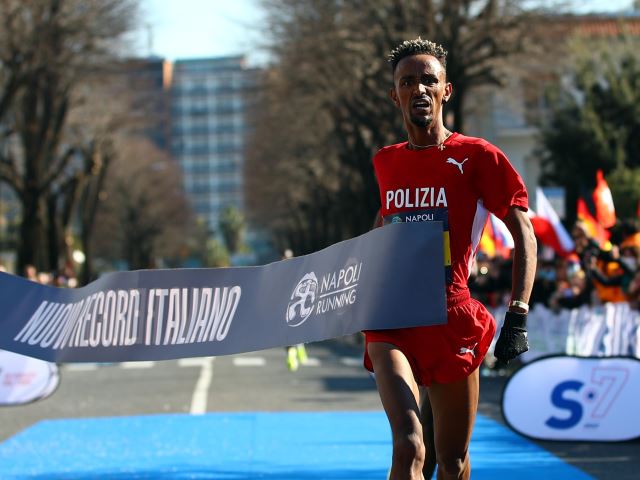 Yeman Crippa, l’oro europeo è nato a Napoli City Half Marathon