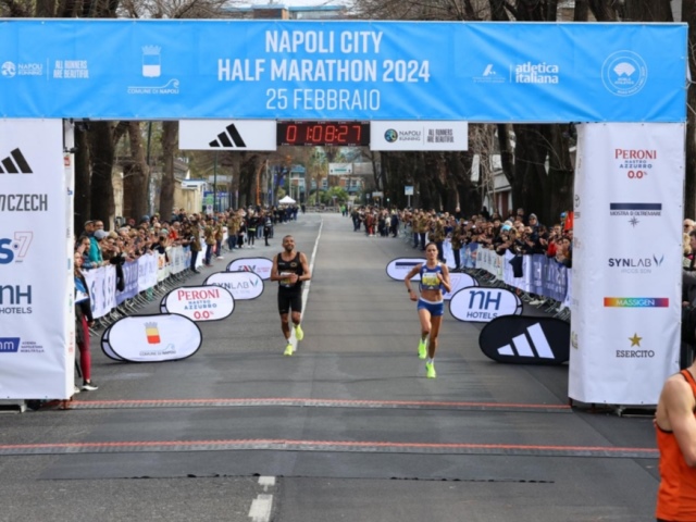 Napoli City Half Marathon, Sofiia Yaremchuk nuovo record italiano di mezza maratona