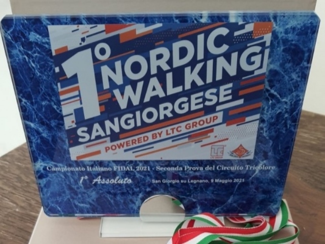 1° Sangiorgese Nordic Walking powered by LTC: la soddisfazione di Tiziano Ardemagni, Responsabile Nazionale FIDAL Nordic Walking Agonistico