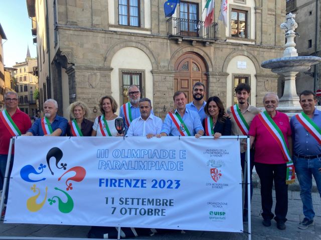 Aperta ufficialmente l'Olimpiade e Paralimpiade della Città Metro di Firenze