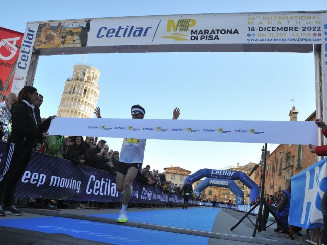 A Giovanni Grano e Benedetta Coliva la XXIII Cetilar® Maratona di Pisa, è record femminile del percorso