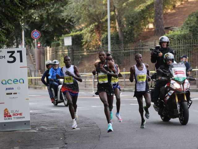 Acea Run Rome The Marathon, i top runner per vincere e per il record