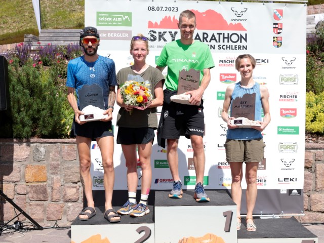 Skymarathon Rosengarten Schlern: tre nuovi record