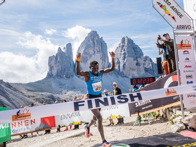 Südtirol Drei Zinnen Alpine Run: All’esordio della gara in Coppa del Mondo Mamu e Tunstall battono i record del percorso 