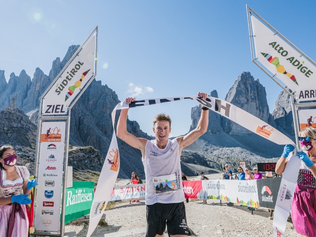 Innerhofer e Theocharis trionfano  alla Drei Zinnen Alpine Run 2020