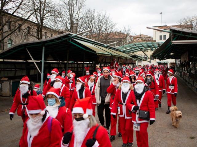 X-Mas Run, già 800 Babbi Natale pronti  a correre a Treviso l’8 Dicembre