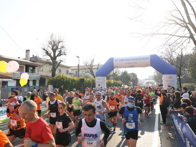 Treviso Marathon numero 17: ieri le emozioni della ripartenza
