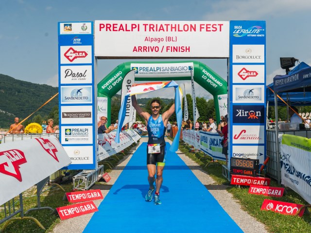 Triathlon Alpago: la Silca Cup è del veneziano Marco Barison e della vicentina Chiara Lobba