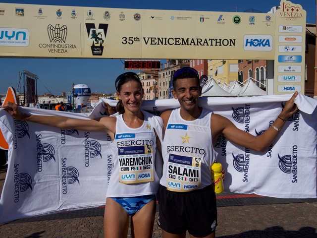 Esordio col botto per Sofiia Yaremchuk che vince la 35^ Confindustria Venezia Venicemarathon in 2h29’12