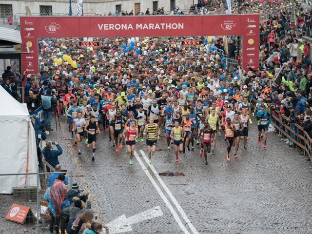 Verona Marathon tra conferme e sorprese: vince l'esordiente Luka Lagat e l'oro mondiale Nikolina Sustic